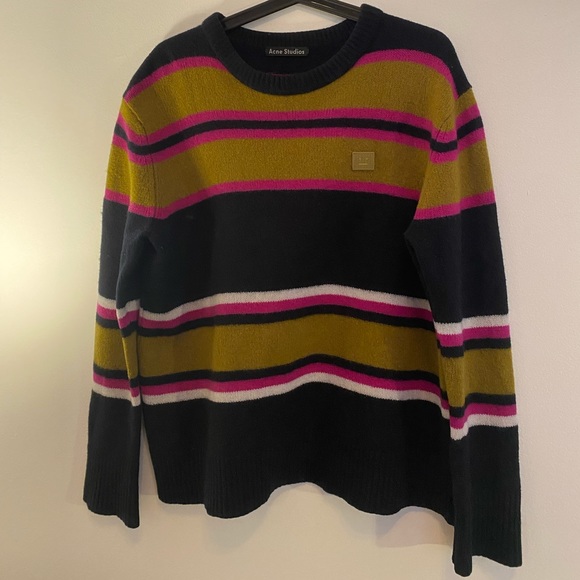 Acne Studios Wool Striped Sweater - Picture 1 of 3